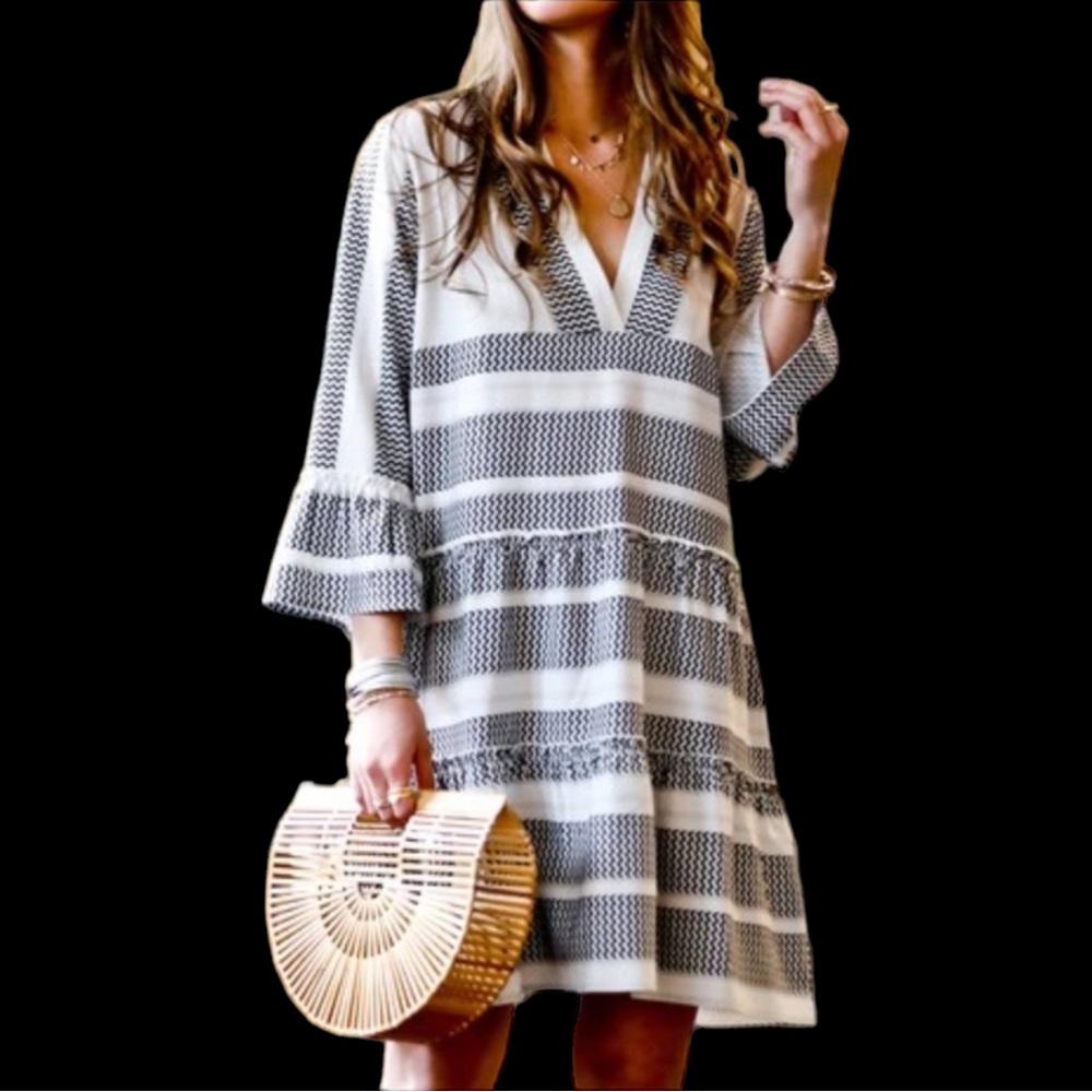 Mazik Jessica Ruffle Dress NWOT